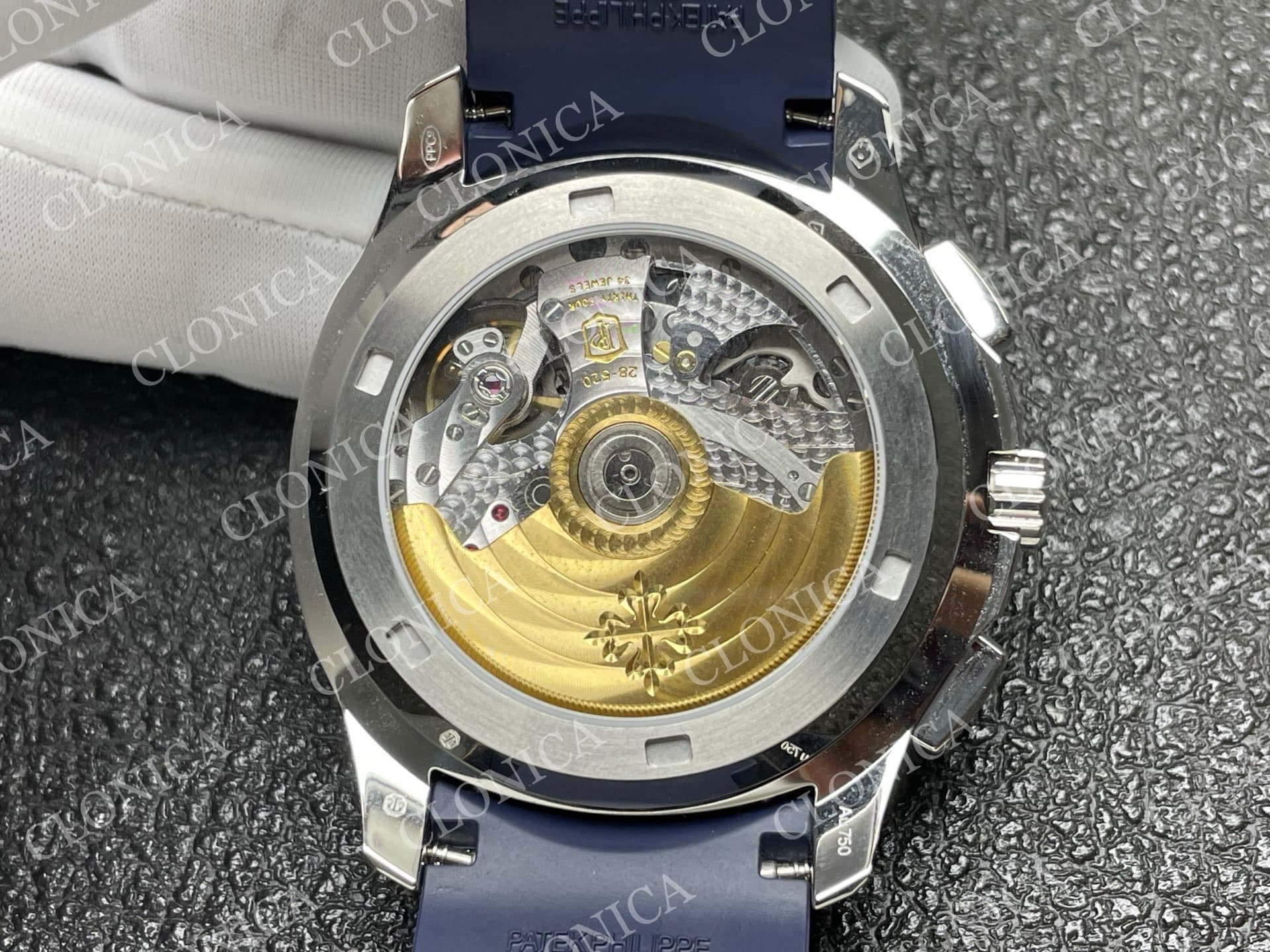 AQUANAUT 5968 SS BLUE DIAL — view 8