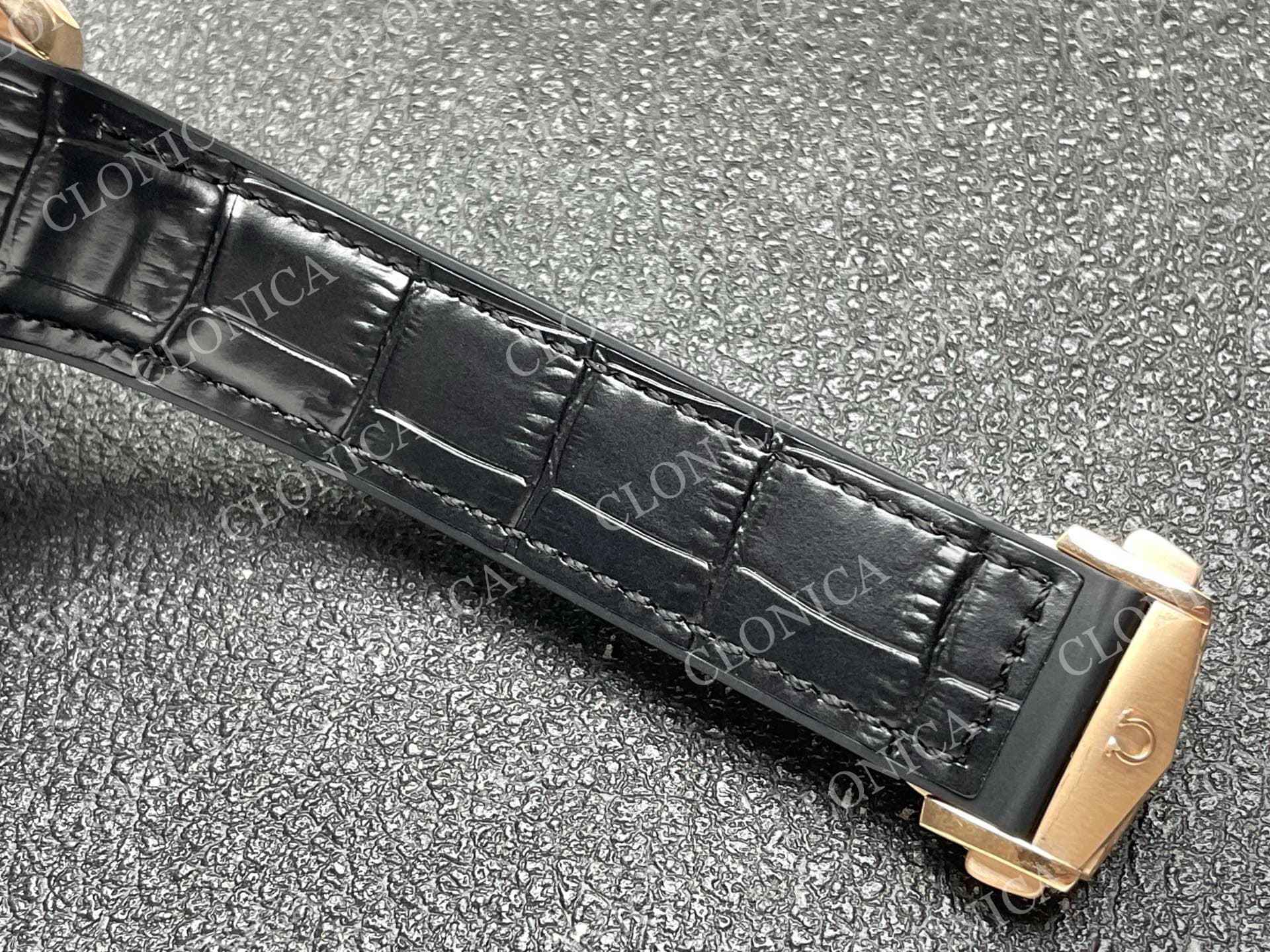 PLANET OCEAN MASTER CHRONOMETER BLACK ROSE CERAMIC BEZEL BLACK DIAL — view 5