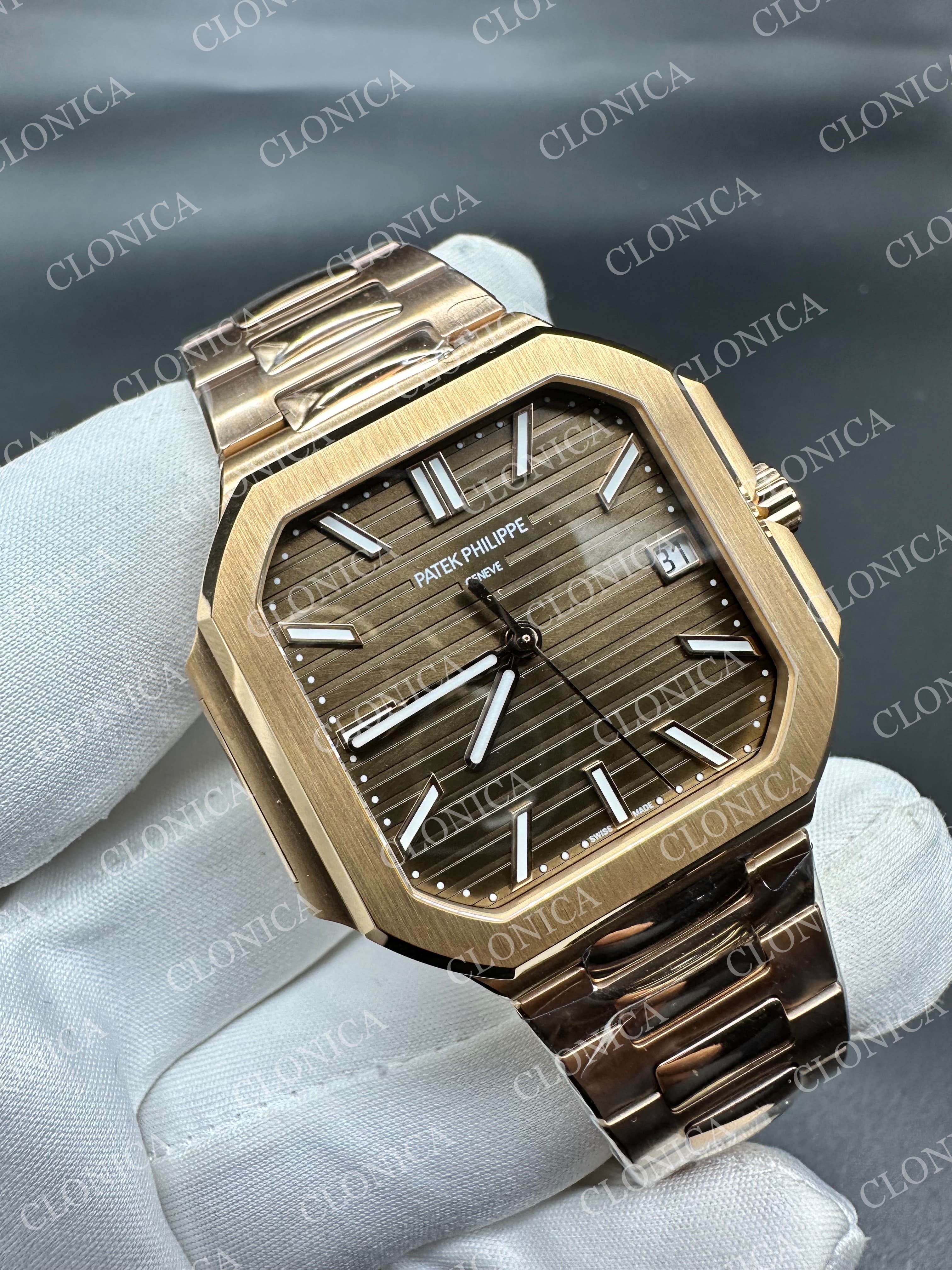 CUBITUS 5821 RG BROWN DIAL ON RG BRACELET 26-330 — view 2