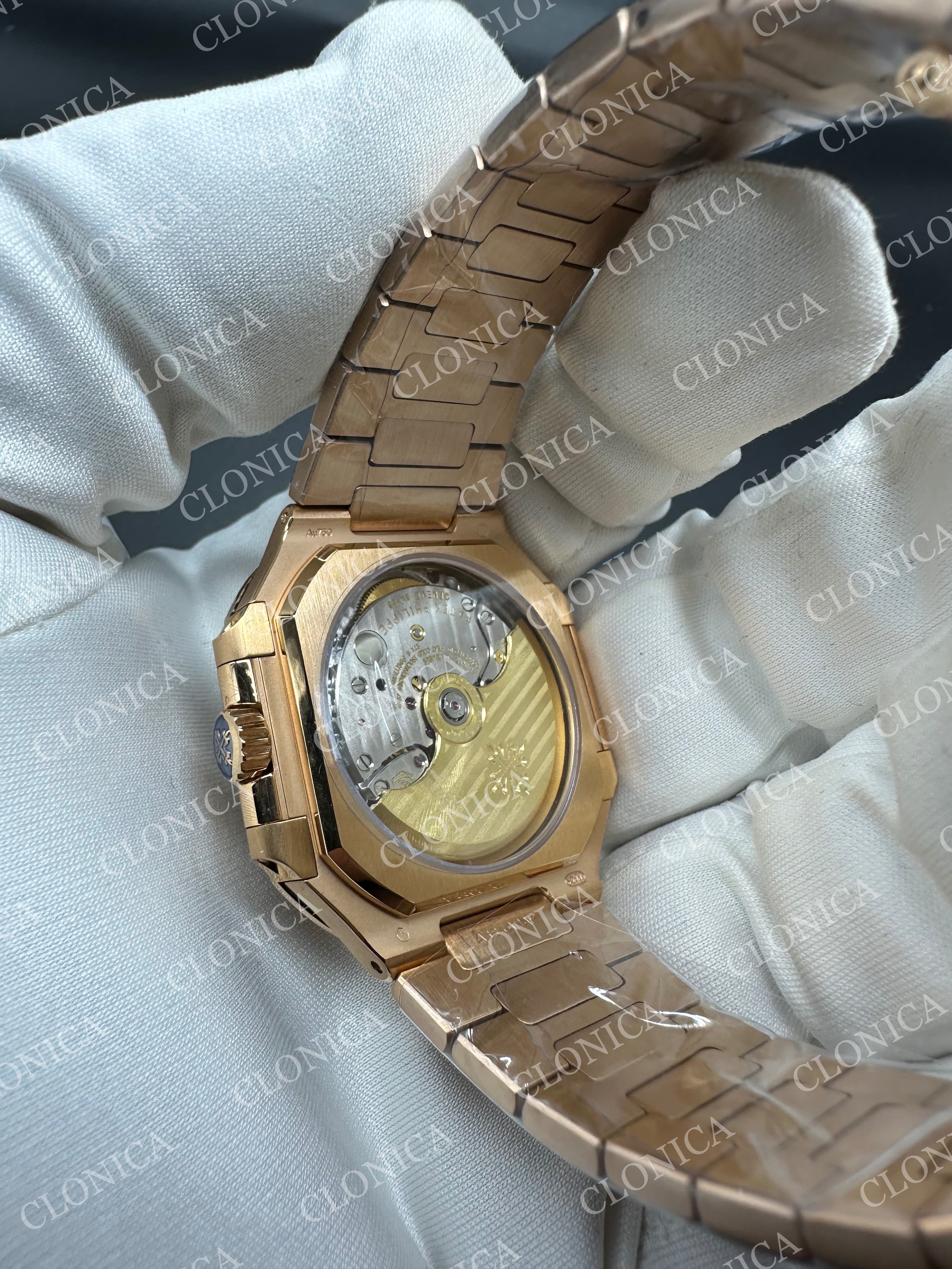 CUBITUS 5821 RG BROWN DIAL ON RG BRACELET 26-330 — view 5