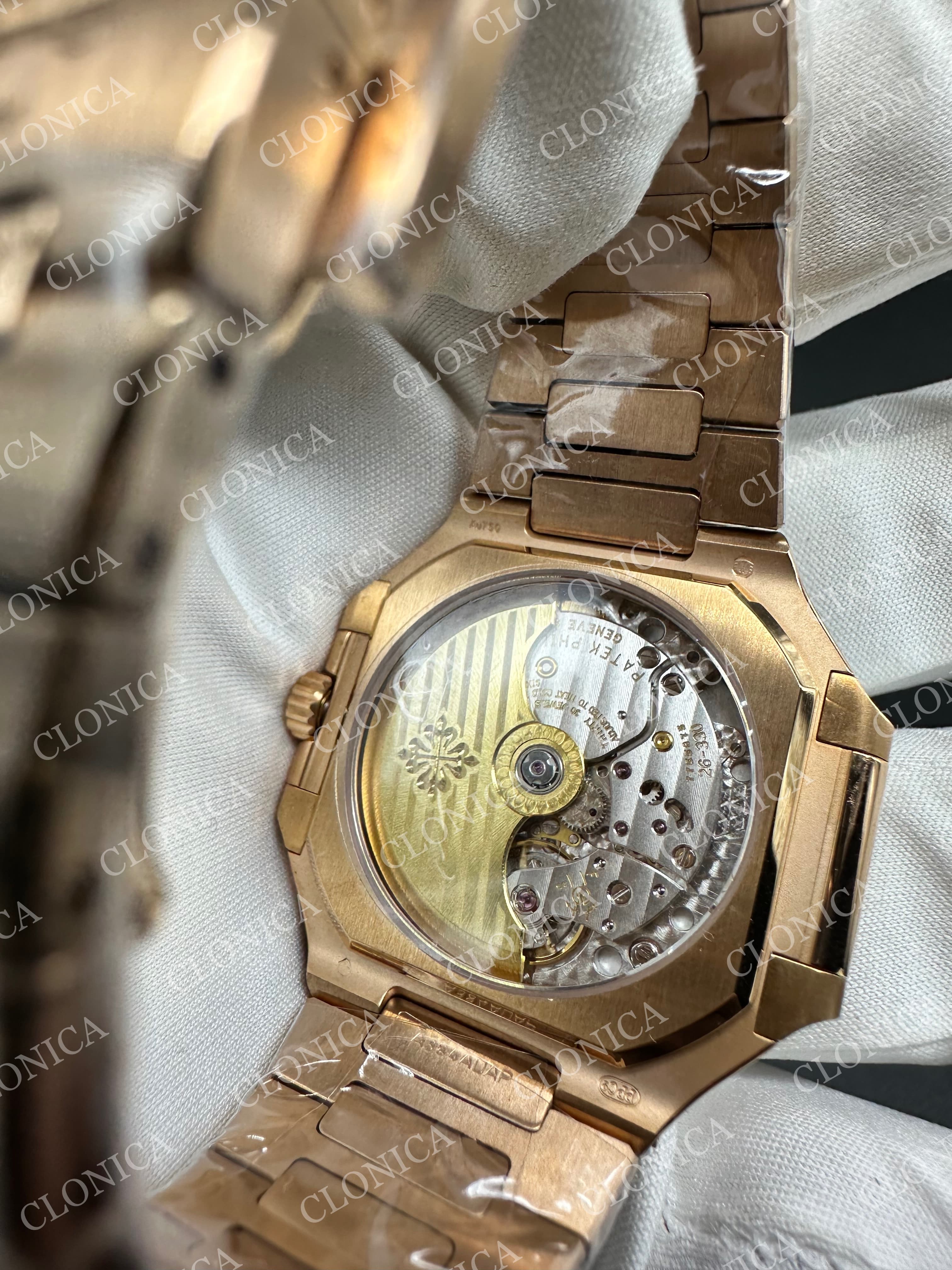 CUBITUS 5821 RG BROWN DIAL ON RG BRACELET 26-330 — view 6