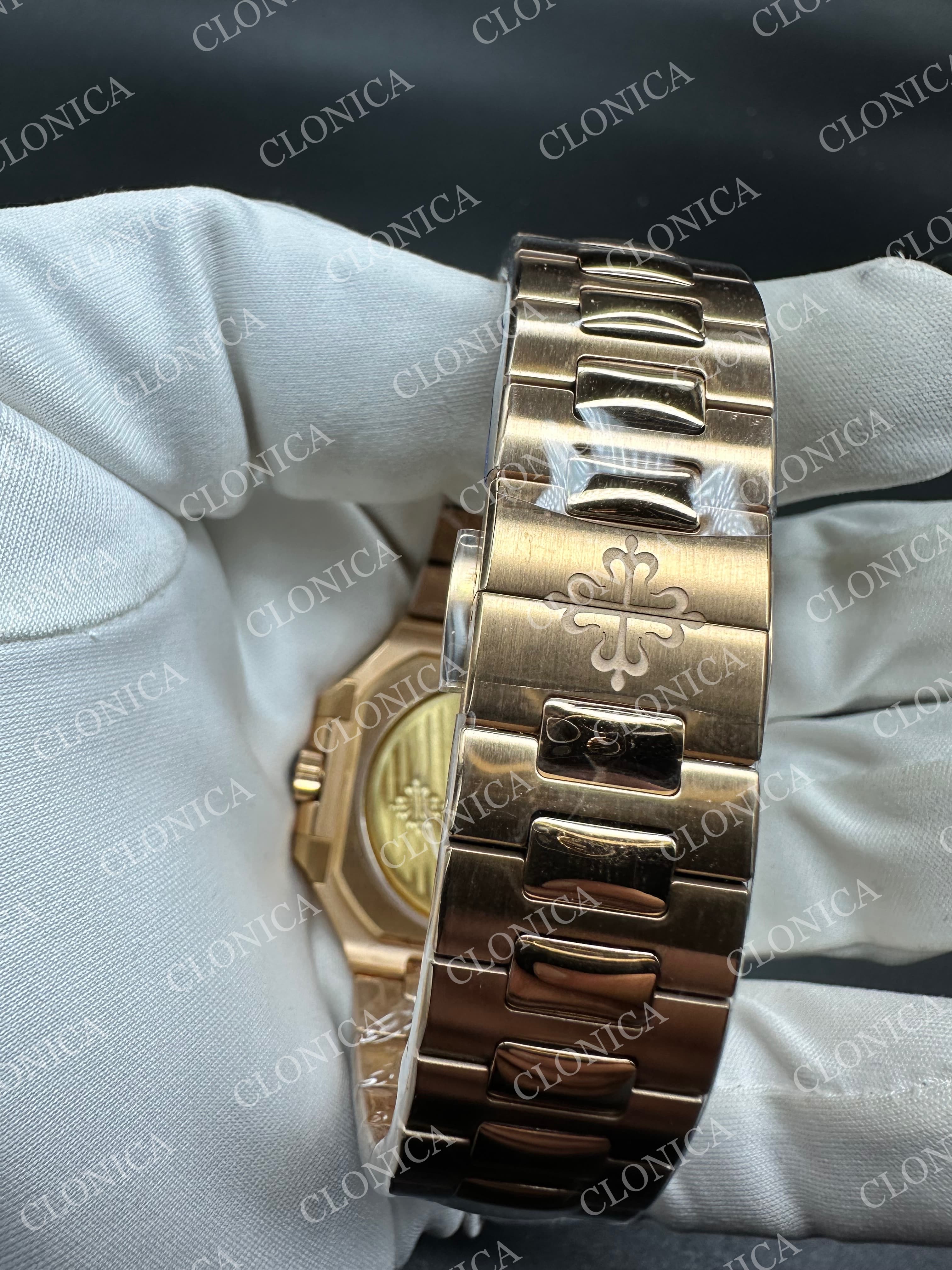 CUBITUS 5821 RG BROWN DIAL ON RG BRACELET 26-330 — view 7