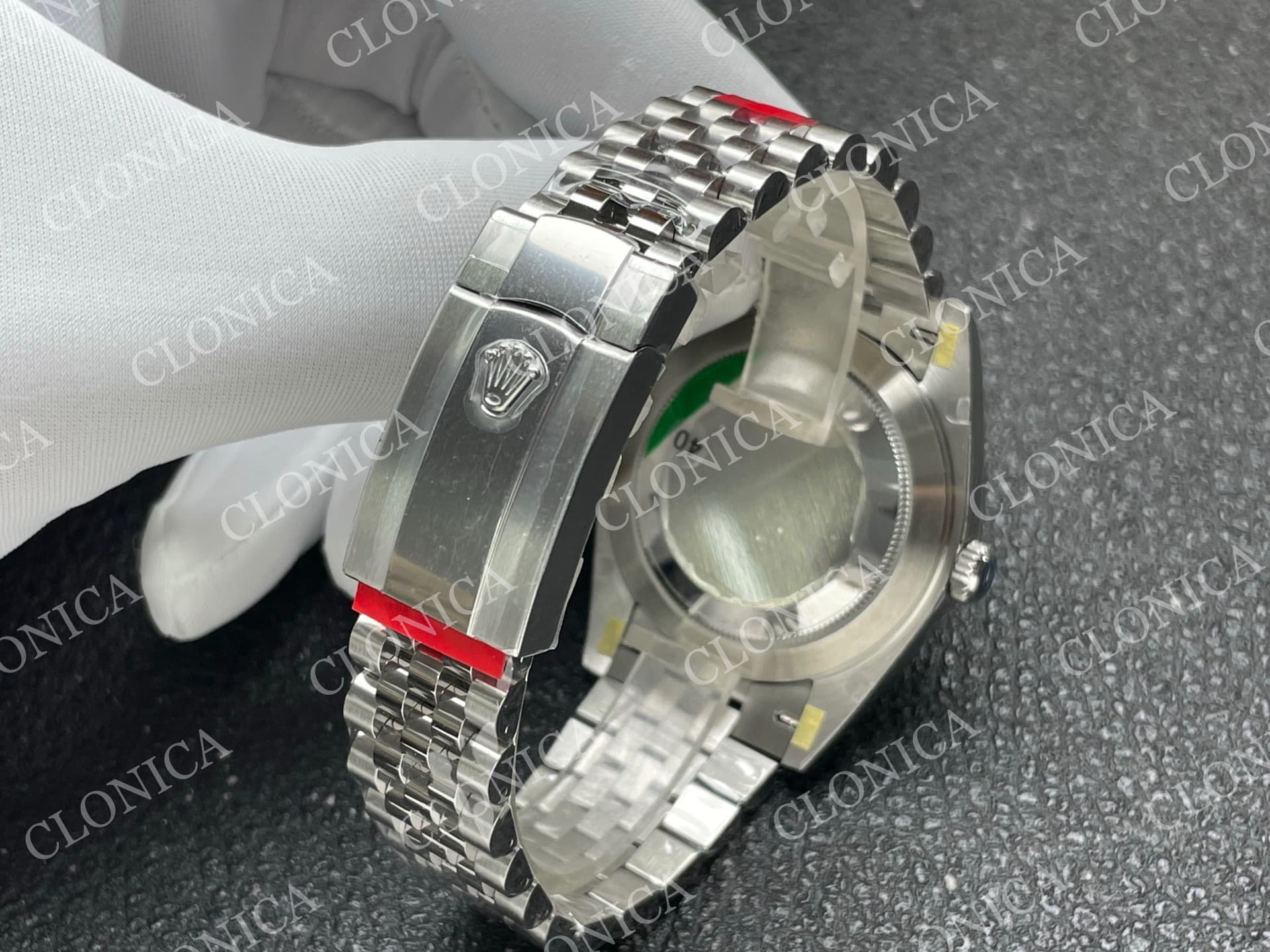 DATEJUST 41 126334 904L SS BLUE DIAMOND DIAL — view 5