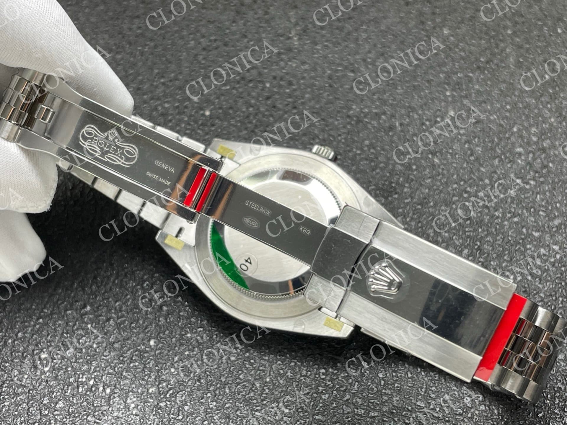 DATEJUST 41 126334 904L SS BLACK DIAMOND DIAL — view 6