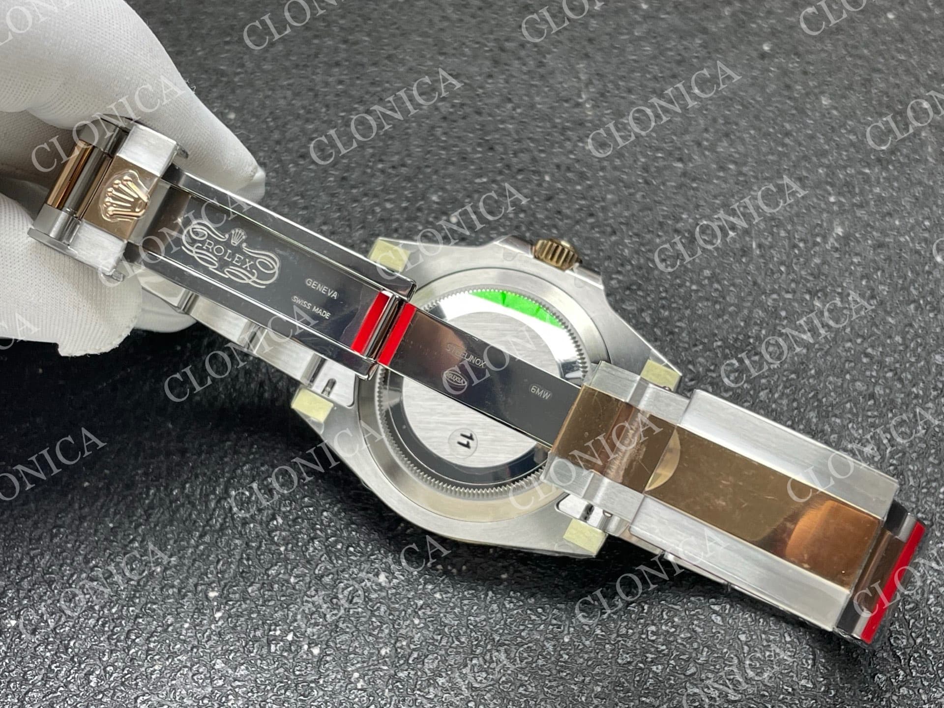 GMT MASTER II 126711 CHNR 904L SS ON SS/RG BRACELET DD3285 — view 6