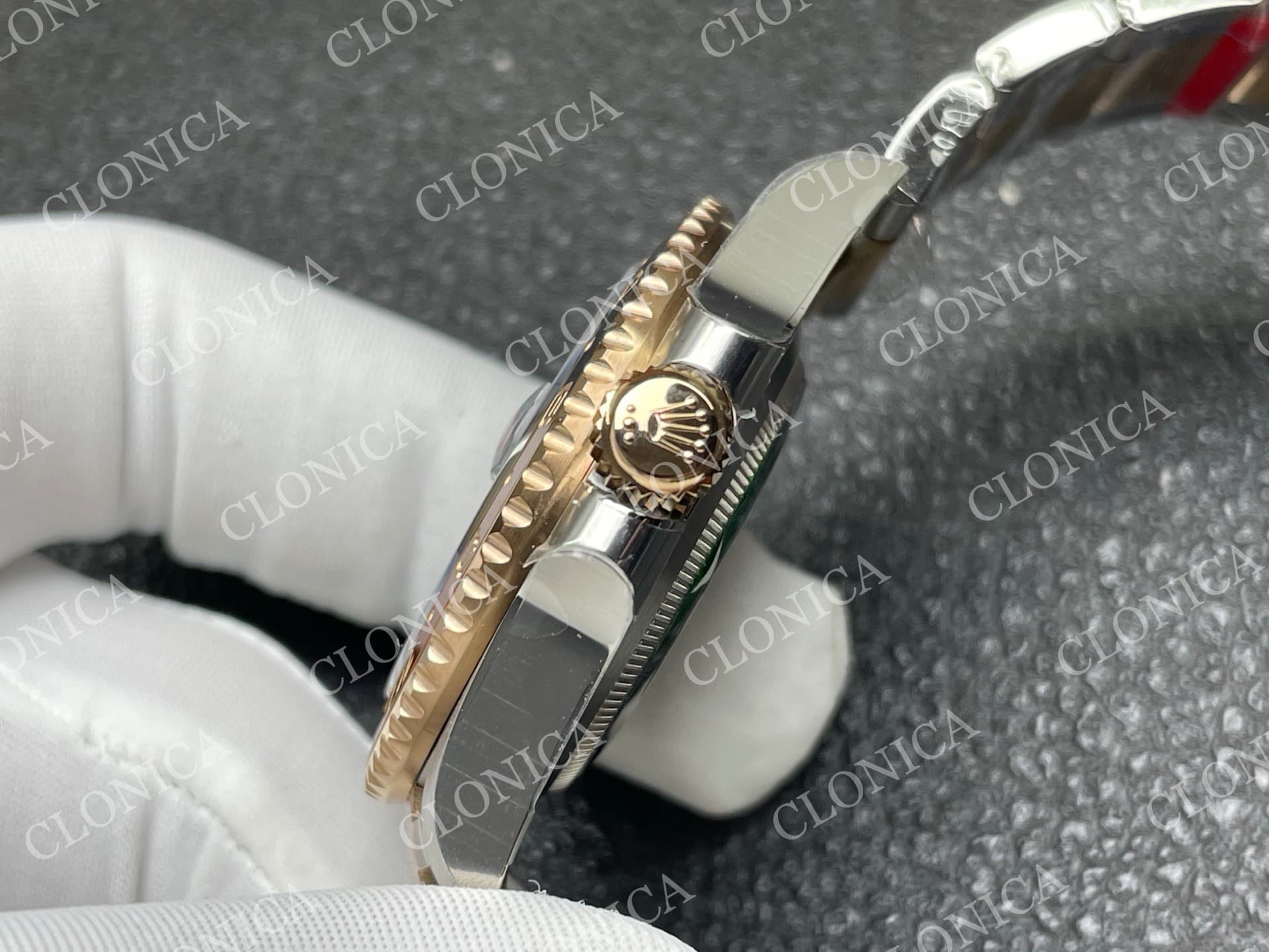 GMT MASTER II 126711 CHNR 904L SS ON SS/RG BRACELET DD3285 — view 7