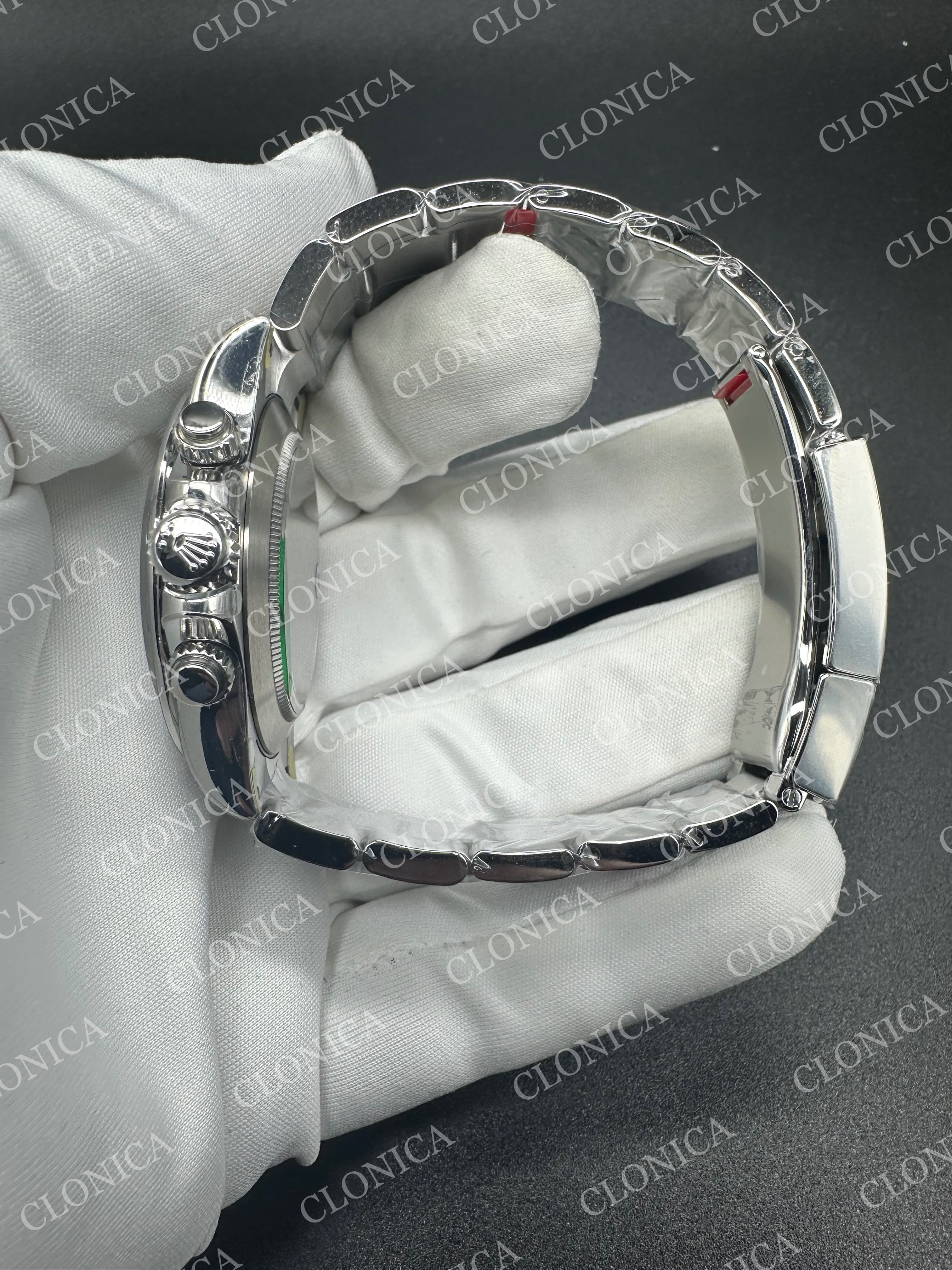 DAYTONA 116520 904L SS WHITE DIAL ON 904L SS BRACELET — view 4