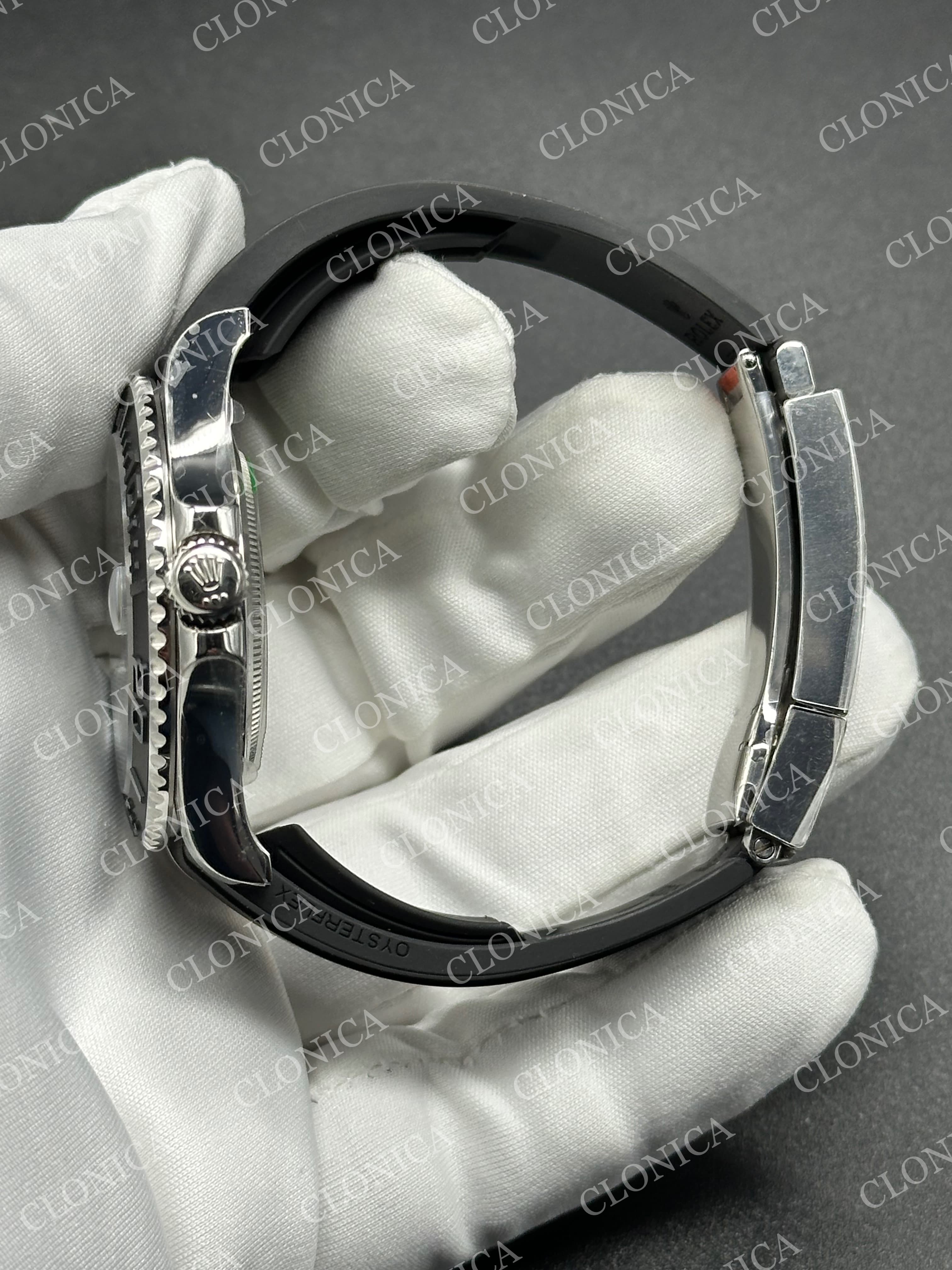 YACHT-MASTER 42MM 226659 1:1 BLACK DIAL ON BLACK RUBBER STRAP DD3235 — view 4