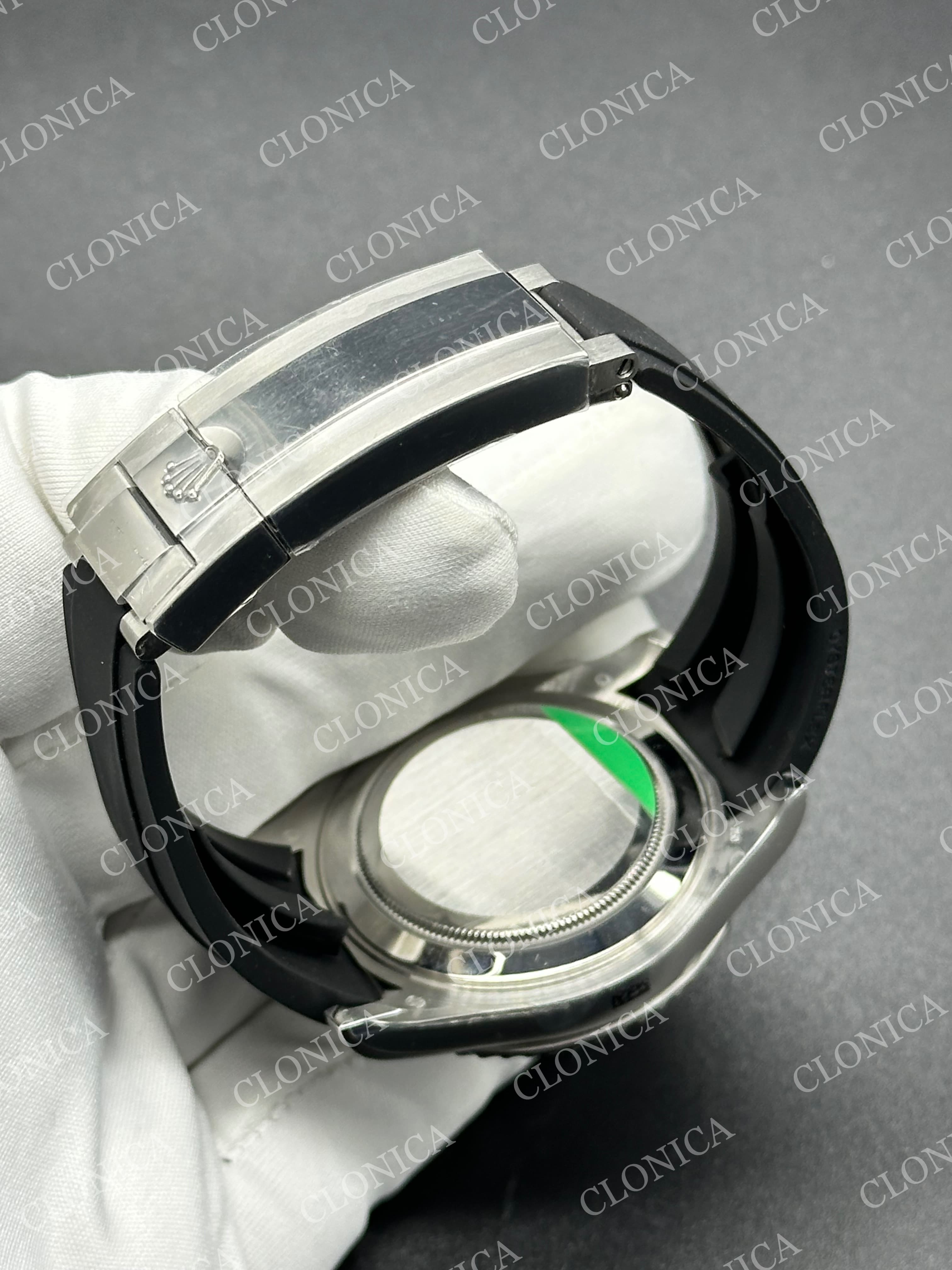 YACHT-MASTER 42MM 226659 1:1 BLACK DIAL ON BLACK RUBBER STRAP DD3235 — view 6