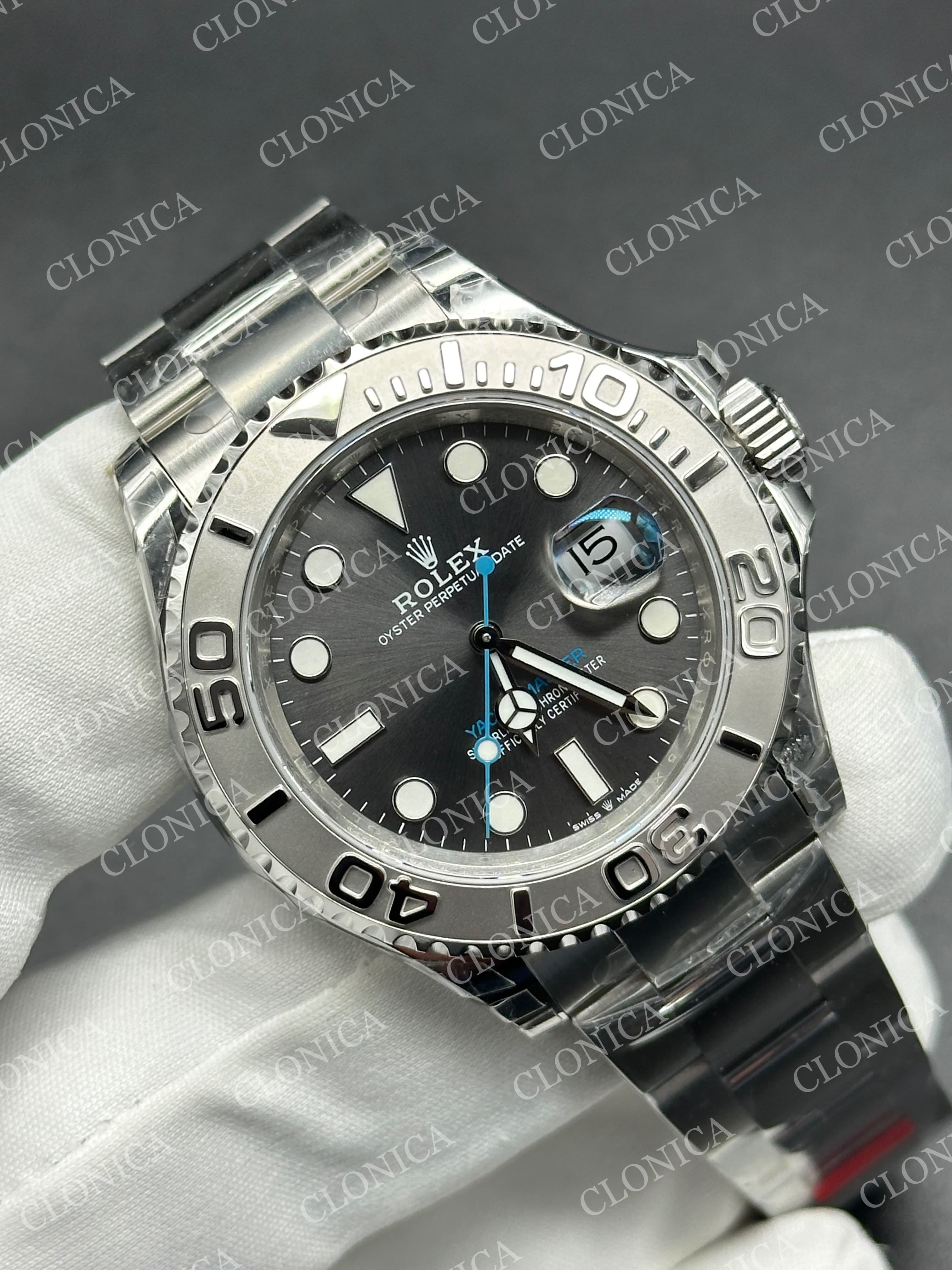 YACHT-MASTER 126622 904L 1:1 GREY DIAL ON 904L SS BRACELET — view 2