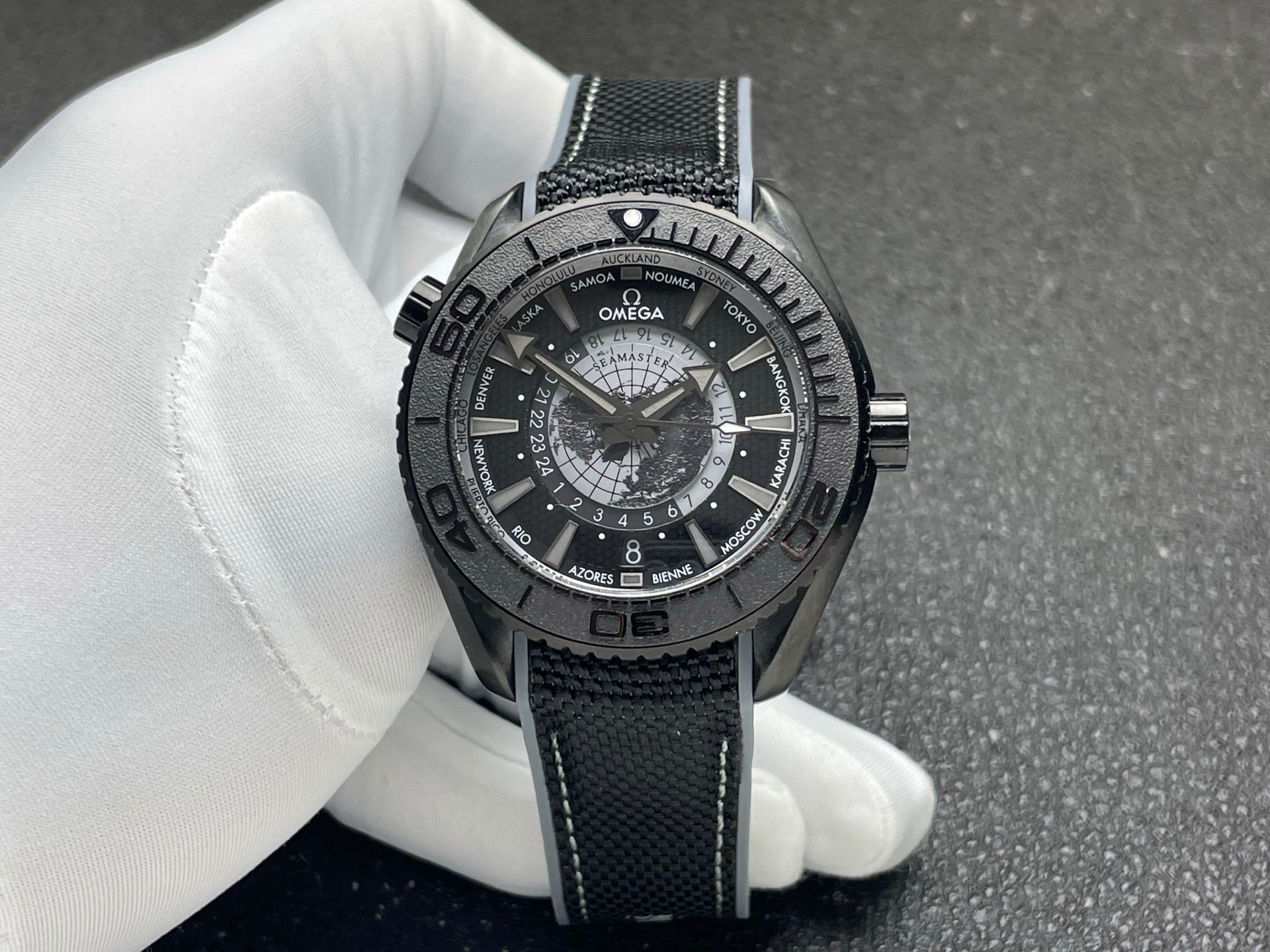 Omega Planet Ocean Deep Black 45.5mm Ceramic